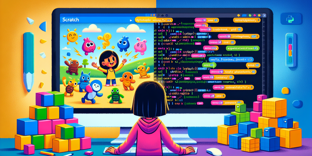 From Blocks to Python: Making the Leap from Scratch’s Visual Coding to Text-Based Programming
